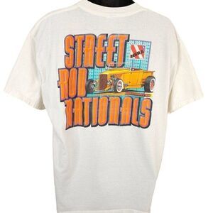 NSRA Street Rod Nationals T Shirt Mens Size XL Vintage Y2K 2004 Racing